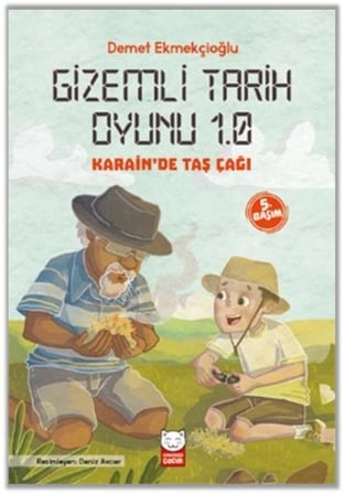 Kapsulavm Gizemli Tarih Oyunu 1.0 Karain'de Taş Çağı Aktivite ve Zeka Gelişim Kitabı Demet Ekmekçioğlu Karton Kapak