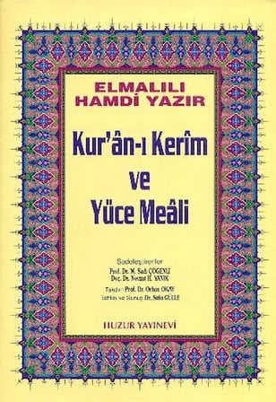 Kuranı Kerim ve Yüce Meali Orta Boy (Sarı)