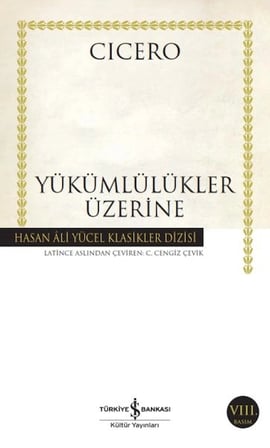 Kapsulavm Cicero Yükümlülükler Üzerine Felsefe Kitabı Hasan Ali Yücel Klasikleri