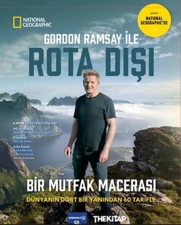 Kapsulavm Gordon Ramsay ile Rota Dışı Yemek Kitabı Ciltli Türkçe