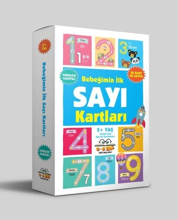 Bebeğimin İ̇Lk Sayı Kartları (2+ Yaş)
