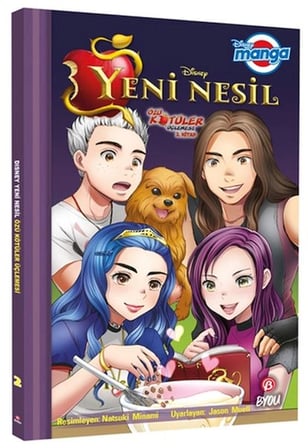 Kapsulavm Disney Manga Yeni Nesil Özü Kötüler Üçlemesi 2. Kitap Türkçe Karton Kapak 80 Sayfa