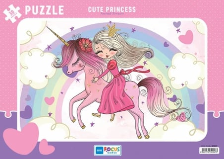 Blue Focus Cute Princess (Sevimli Prenses) - Puzzle 30 Parça