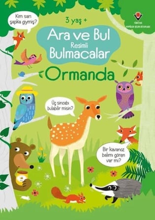 Ara Ve Bul Resimli Bulmacalar - Ormanda
