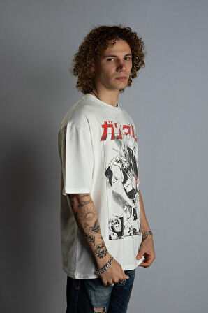 '' Gundam Rx-78'' Vintage Oversize T-shirt