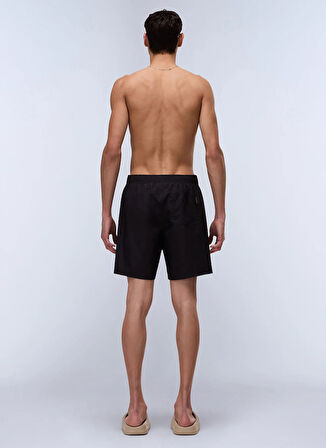 Napapijri NP0A4IBK0411-V-BOX LOGO Siyah Regular Fit Erkek Şort Mayo