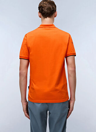 Napapijri NP0A4IDAA001-E-BADGE SUM Turuncu Relaxed Erkek T-Shirt
