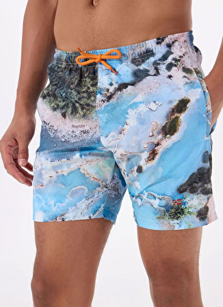 Napapijri Şort Mayo, S, Çok Renkli