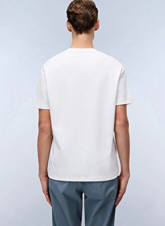 Napapijri NP0A4IEA2061-S-VANNI PRT SS Beyaz Relaxed Erkek T-Shirt