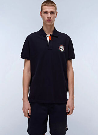 Napapijri NP0A4ID31761-E-CLANIS SS Lacivert Relaxed Erkek T-Shirt