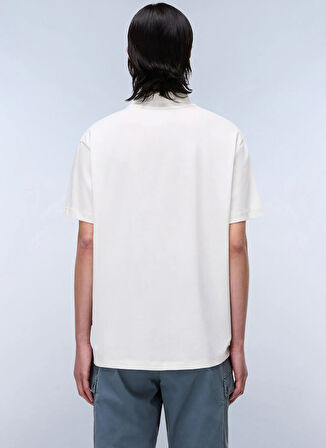 Napapijri NP0A4IDC2061-E-SORANO SS Beyaz Relaxed Erkek T-Shirt
