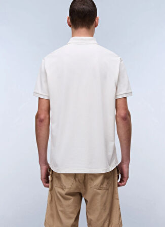 Napapijri NP0A4ID3N1A1-E-CLANIS SS Beyaz Relaxed Erkek T-Shirt