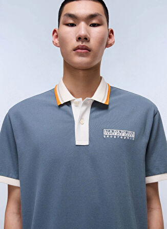 Napapijri NP0A4ILYG1Y1-E-MURLO SS Gri Relaxed Erkek T-Shirt