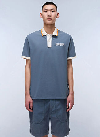 Napapijri NP0A4ILYG1Y1-E-MURLO SS Gri Relaxed Erkek T-Shirt