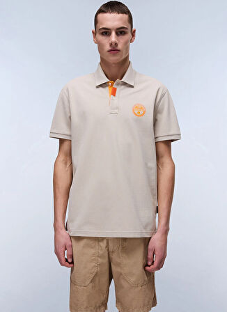 Napapijri NP0A4ID3N1P1-E-CLANIS SS Gri Relaxed Erkek T-Shirt