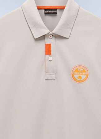 Napapijri NP0A4ID3N1P1-E-CLANIS SS Gri Relaxed Erkek T-Shirt