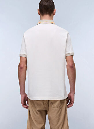 Napapijri NP0A4ID4N1A1-E-ZERI SS Beyaz Relaxed Erkek T-Shirt