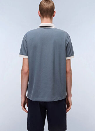 Napapijri NP0A4ID4G1Y1-E-ZERI SS Gri Relaxed Erkek T-Shirt