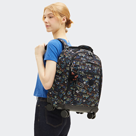 Kipling Unisex Tekerlekli Sırt Çanta KI467471M