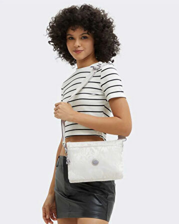 Kipling Riri  L Elevated Jacquard Kadın Omuz Çantası