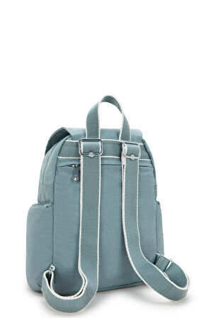 Kadın City Zip Mini Basic Sırt Çantası - Mavi | undefined