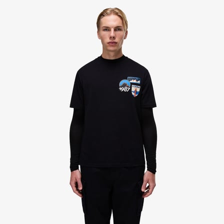 Napapijri S-Montepiana Erkek Siyah T-Shirt
