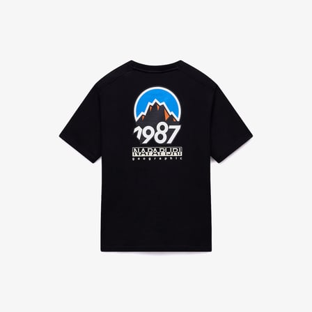 Napapijri S-Montepiana Erkek Siyah T-Shirt