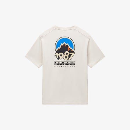 Napapijri S-Montepiana Erkek Bej T-Shirt