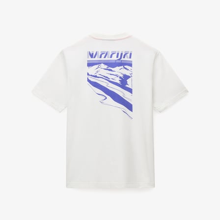 Napapijri S-Guide Erkek Beyaz T-Shirt