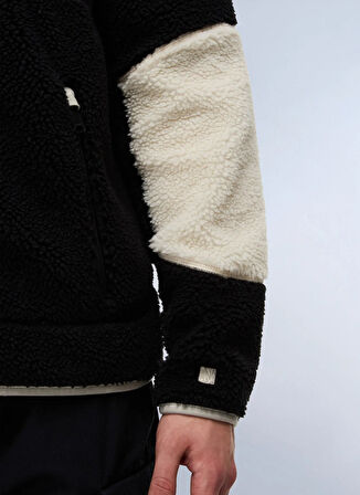 Napapijri NP0A4GNTMCB1-YUPIK FZ 3 Çok Renkli Fermuarlı Yaka Standart Blok Desenli Erkek Sweatshırt