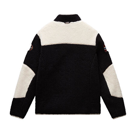 P0A4GNTMCB1-R Napapijri Yupık Fz 3 Erkek Ceket Siyah