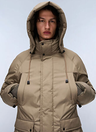 Napapijri NP0A88YWN1T1-A-GAIL PARKA Kahve Düz Erkek Mont