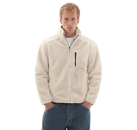 P0A88SYN1J1-R Napapijri T-Delbıos Erkek Ceket Krem