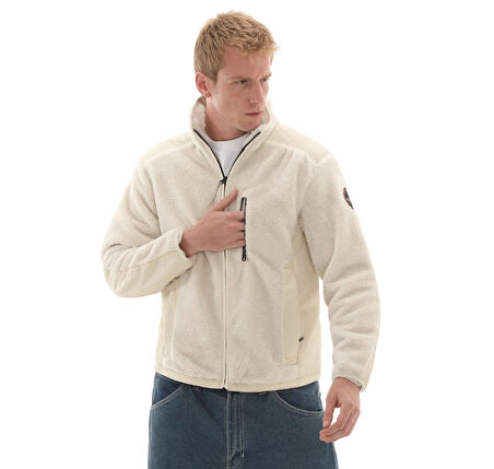 P0A88SYN1J1-R Napapijri T-Delbıos Erkek Ceket Krem