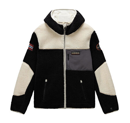 P0A4GNSMCB1-R Napapijri Yupık Fzh 3 Erkek Ceket Krem