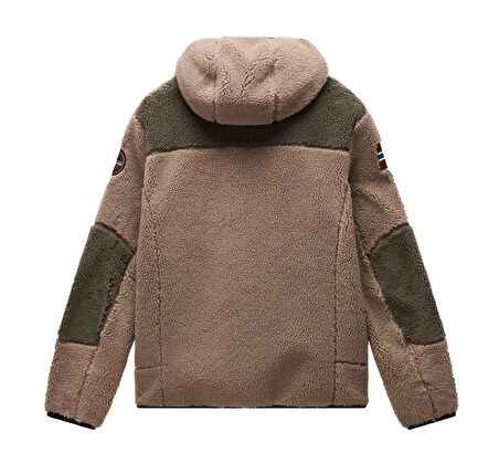 P0A4GNSMCD1-R Napapijri Yupık Fzh 3 Erkek Ceket Kahve