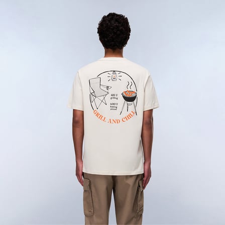 Napapijri Yukis Erkek Beyaz T-Shirt