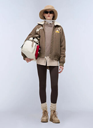 Napapijri NP0A88WBN1T1-A-TOVEL W Kahve Düz Erkek Mont