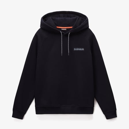 Napapijri B-Back Graphic Erkek Siyah Sweatshirt