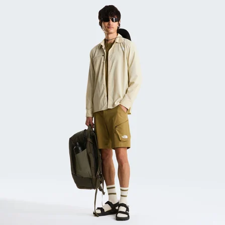The North Face M PACKABLE LONG SLEEVE SHIRT Erkek Tişört NF0A8FTRDOM1