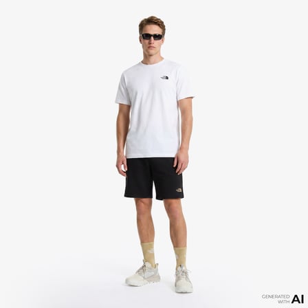 The North Face Blanca Regular Short Sleeve  Erkek Beyaz T-Shirt