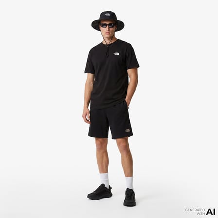 The North Face Blanca Regular Short Sleeve Erkek Siyah T-Shirt