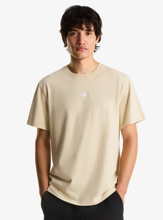 The North Face NF0A8GQE-DOM Essential Center Logo Relaxed Short Erkek T-Shirt 