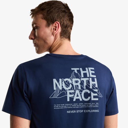 The North Face Mountain Sketch Regular Erkek T-shirt NF0A8GUZ8K21