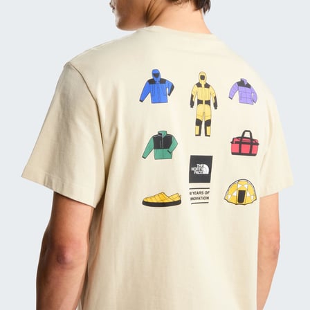 the north face m icon celebration regular short sleeve erkek tişört nf0a8gasdom1