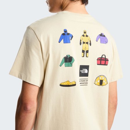 the north face m icon celebration regular short sleeve erkek tişört nf0a8gasdom1