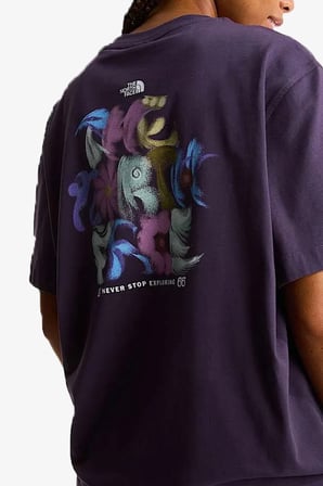 The North Face M 1966 Tnf  Erkek Mor T-Shirt NF0A8GQUG5O1