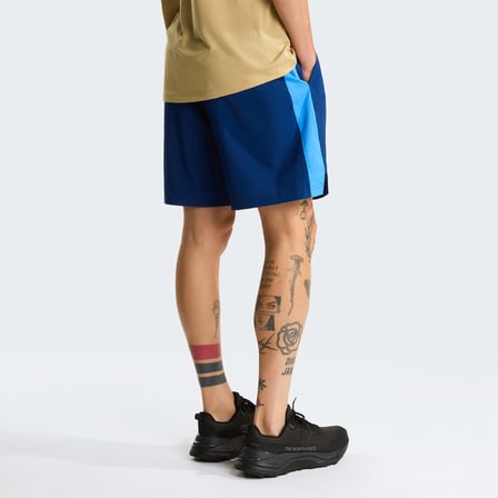 The North Face 24/7 Color Block Erkek Mavi Şort