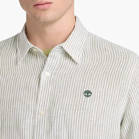 Timberland Mill Brook Linen Striped Regular Erkek Gömlek