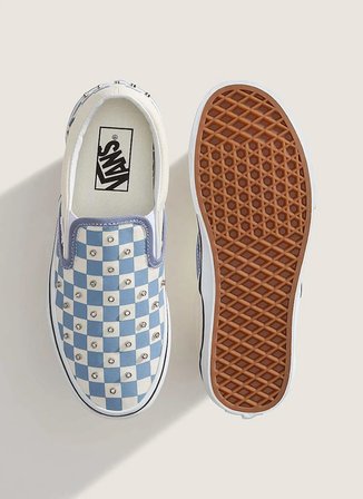Vans VN000D6YFOI1 Classic Slip-On Mavi Kanvas Kadın Lifestyle Ayakkabı
